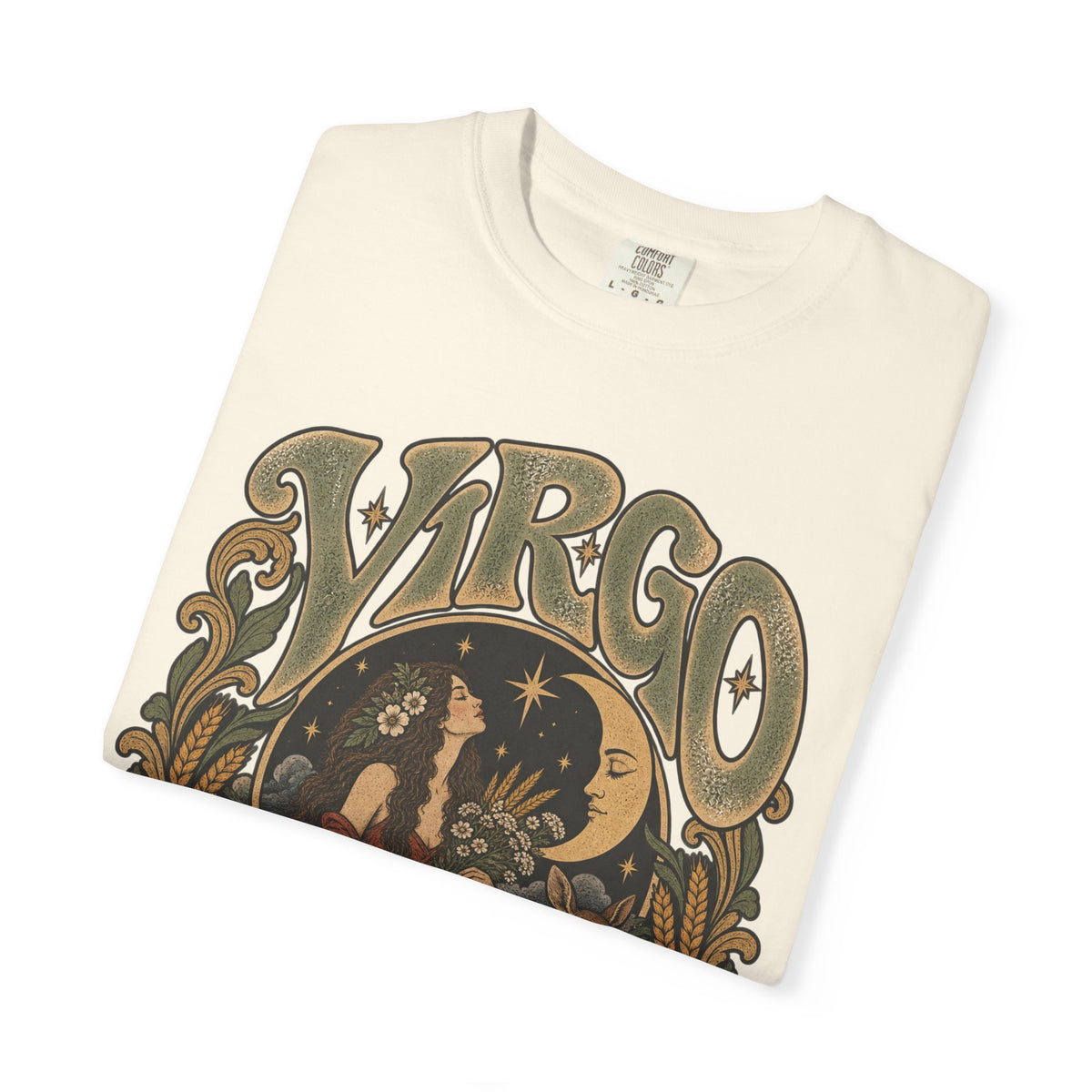 Virgo Zodiac T-Shirt — Vintage Astrology Graphic Tee