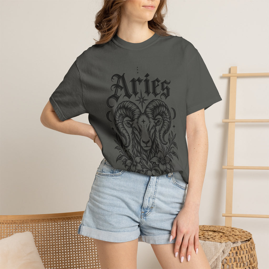 Aries Ram Astrology T-Shirt — Zodiac Graphic Tee