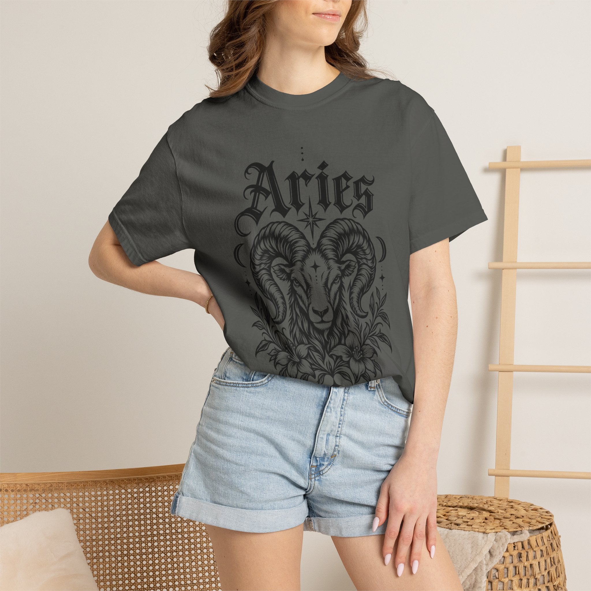 Aries Ram Astrology T-Shirt — Zodiac Graphic Tee