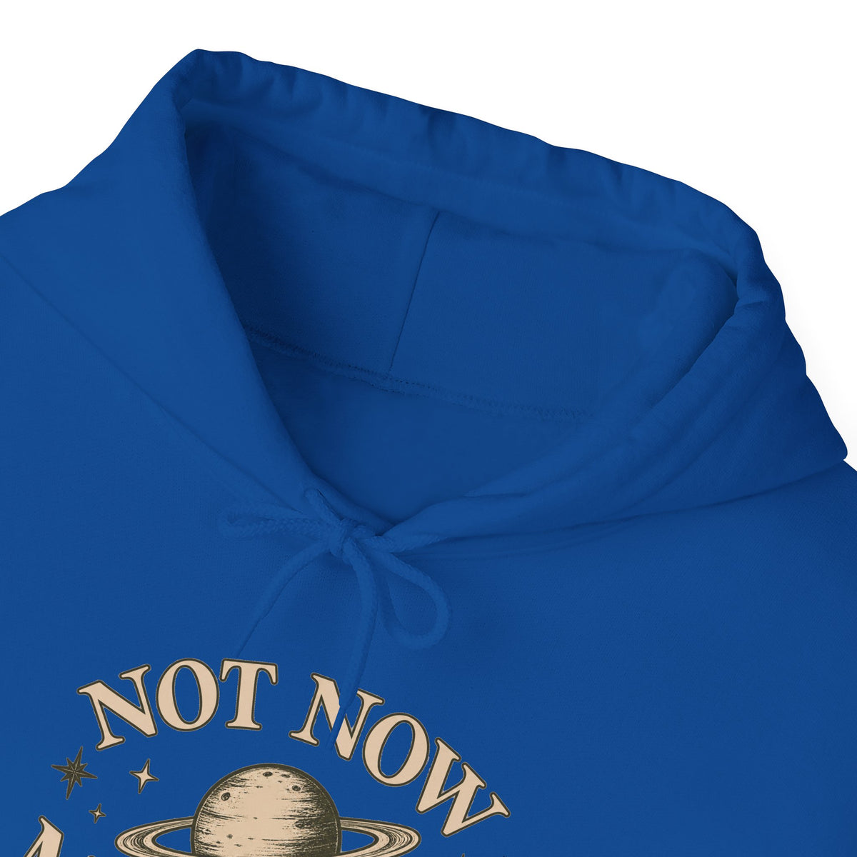 Not Now Mercury Hoodie — Mercury Retrograde Astrology Pullover