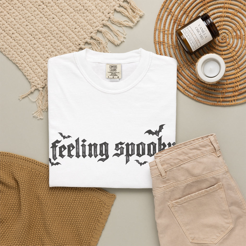 Feeling Spooky T-Shirt — Gothic Halloween Graphic Tee