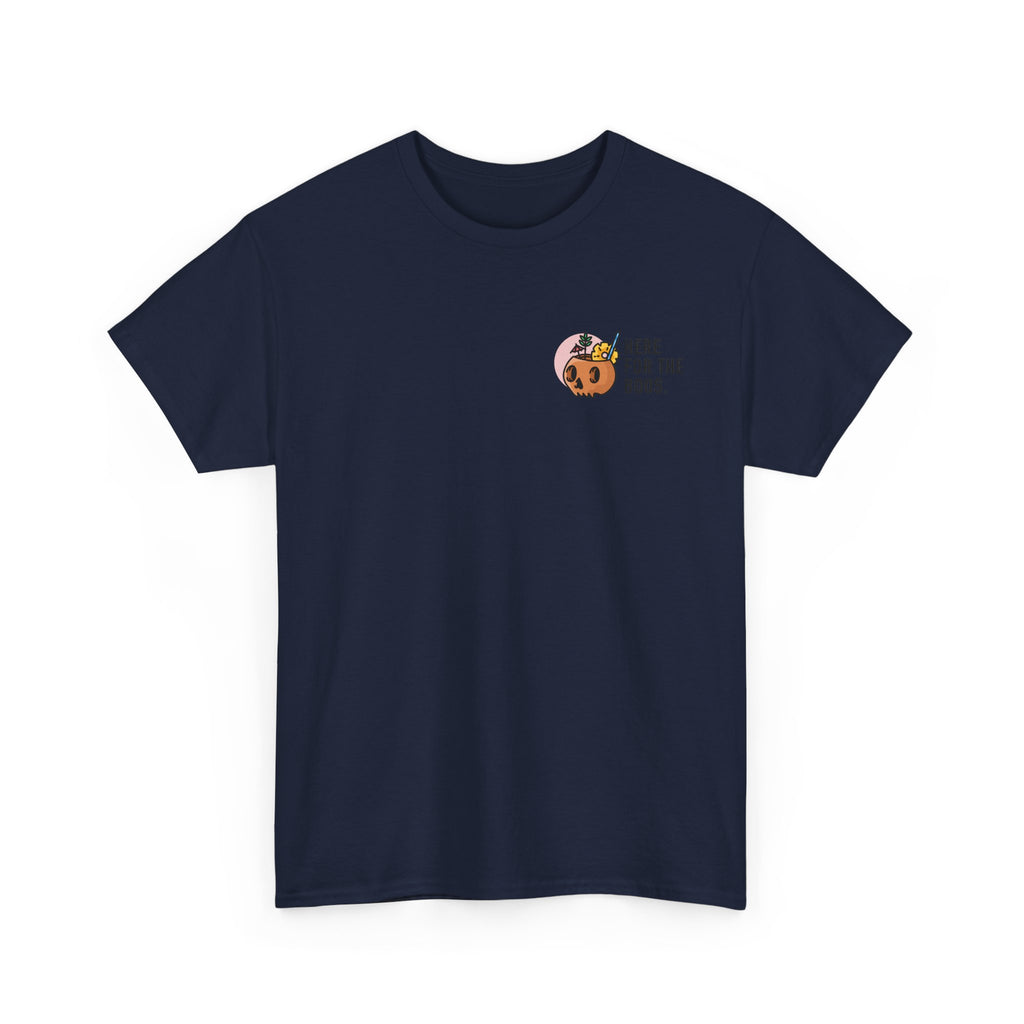 Here for the Boos Halloween T‑Shirt — Cute Boo Crew Graphic Tee