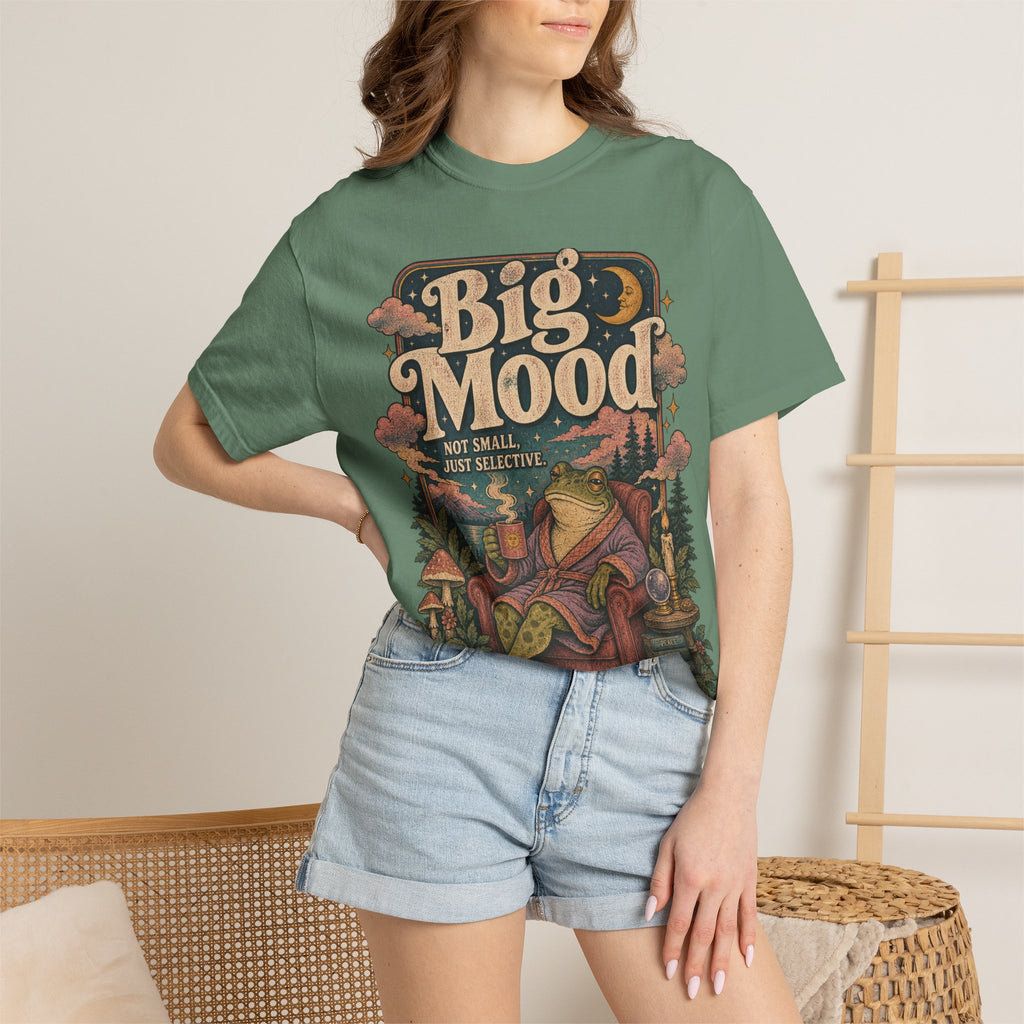 Big Mood Graphic T-Shirt — Cozy Retro Camping Vibe