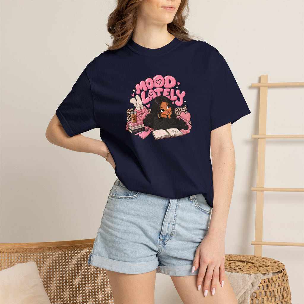 Mood Lately Graphic T-Shirt — Cozy Study Vibes
