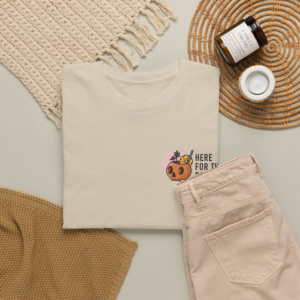 Here for the Boos Halloween T‑Shirt — Cute Boo Crew Graphic Tee