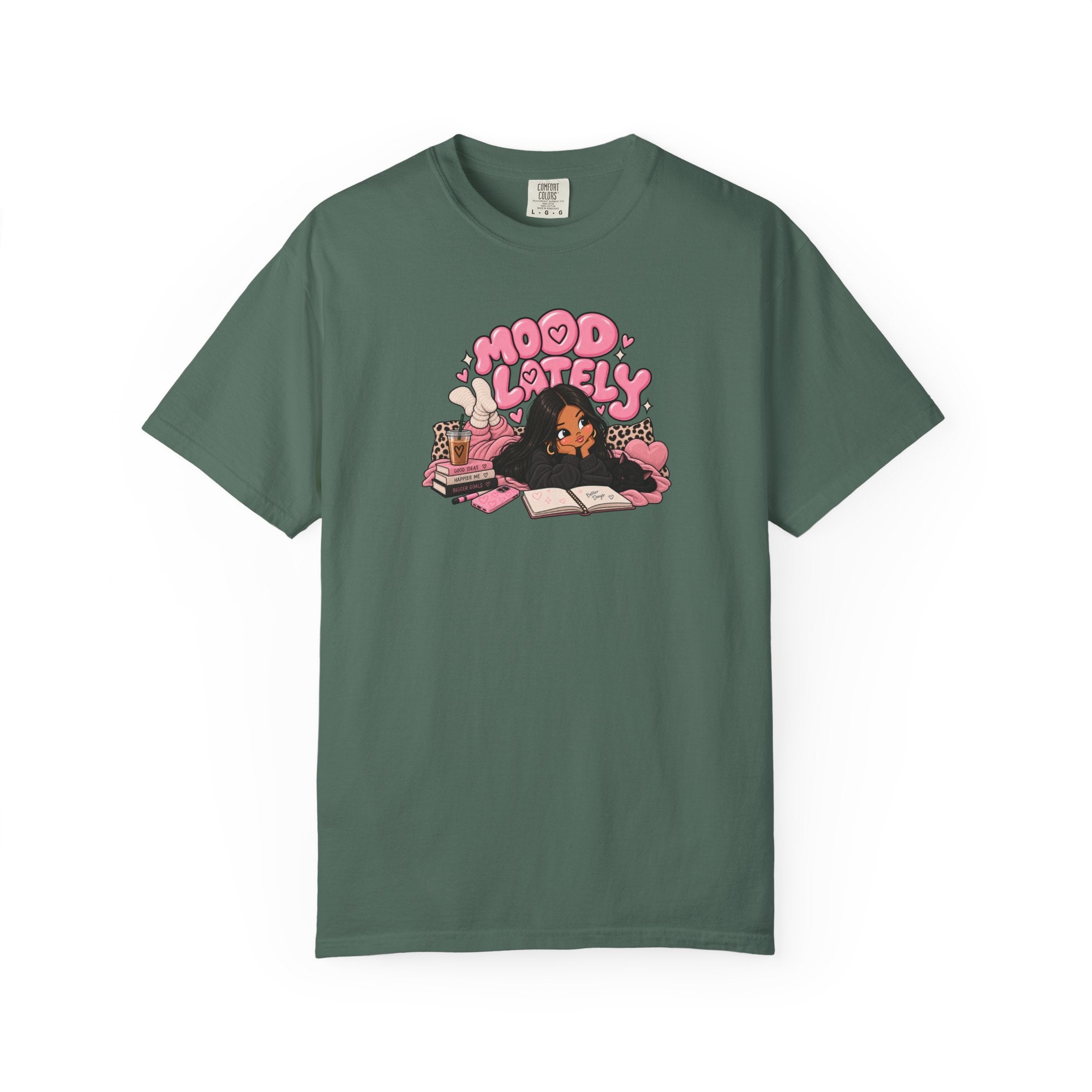 Mood Lately Graphic T-Shirt — Cozy Study Vibes