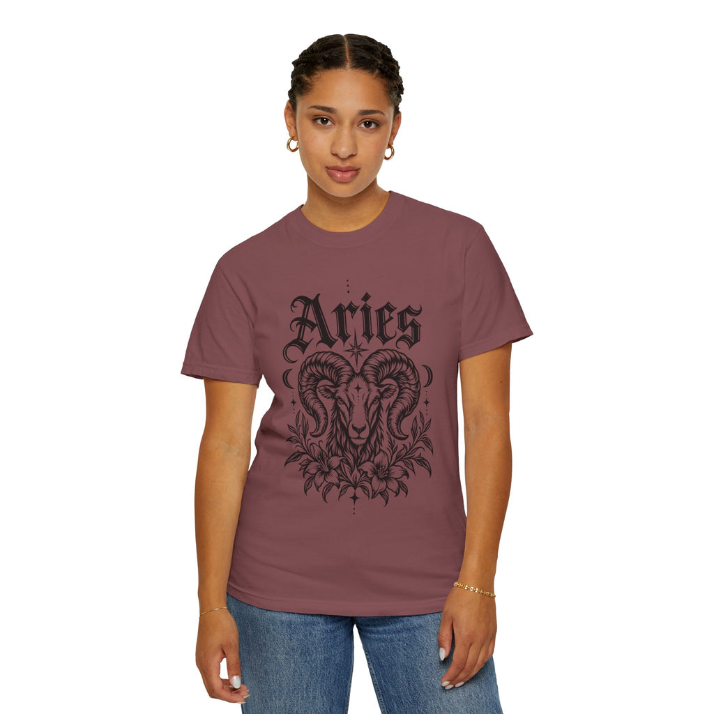 Aries Ram Astrology T-Shirt — Zodiac Graphic Tee