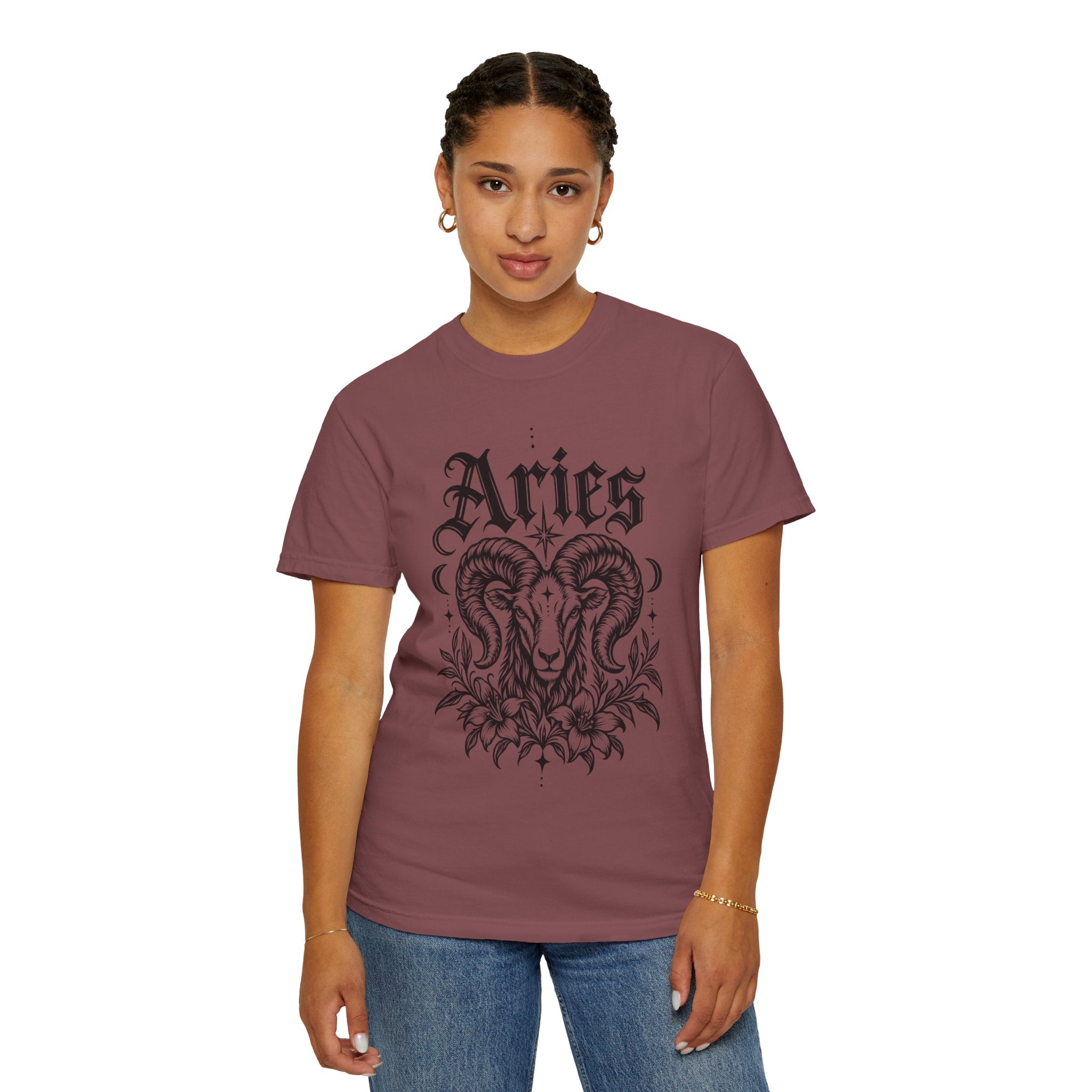 Aries Ram Astrology T-Shirt — Zodiac Graphic Tee