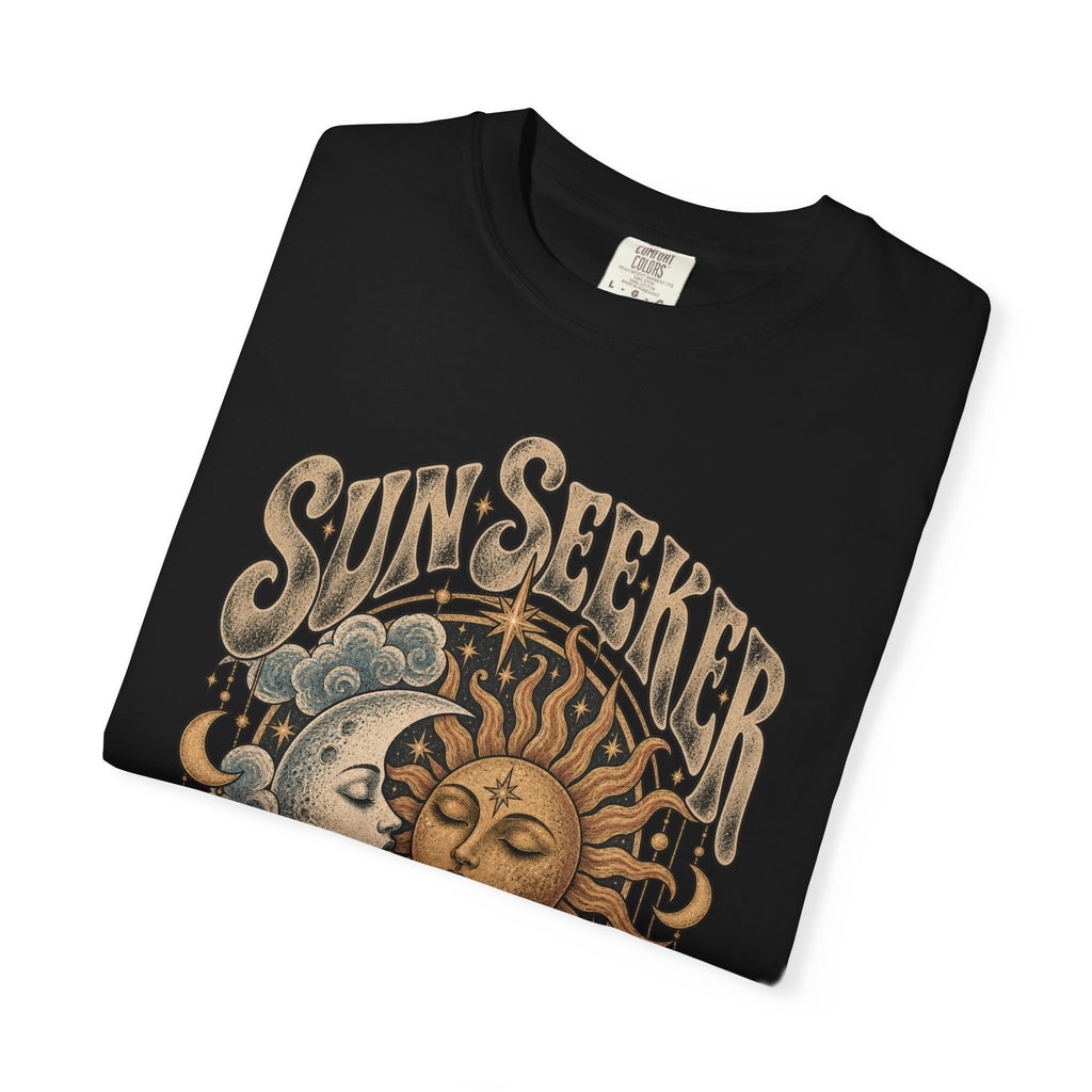 Sunseeker Moonlovers T-Shirt — Vintage Sun & Moon Graphic Tee