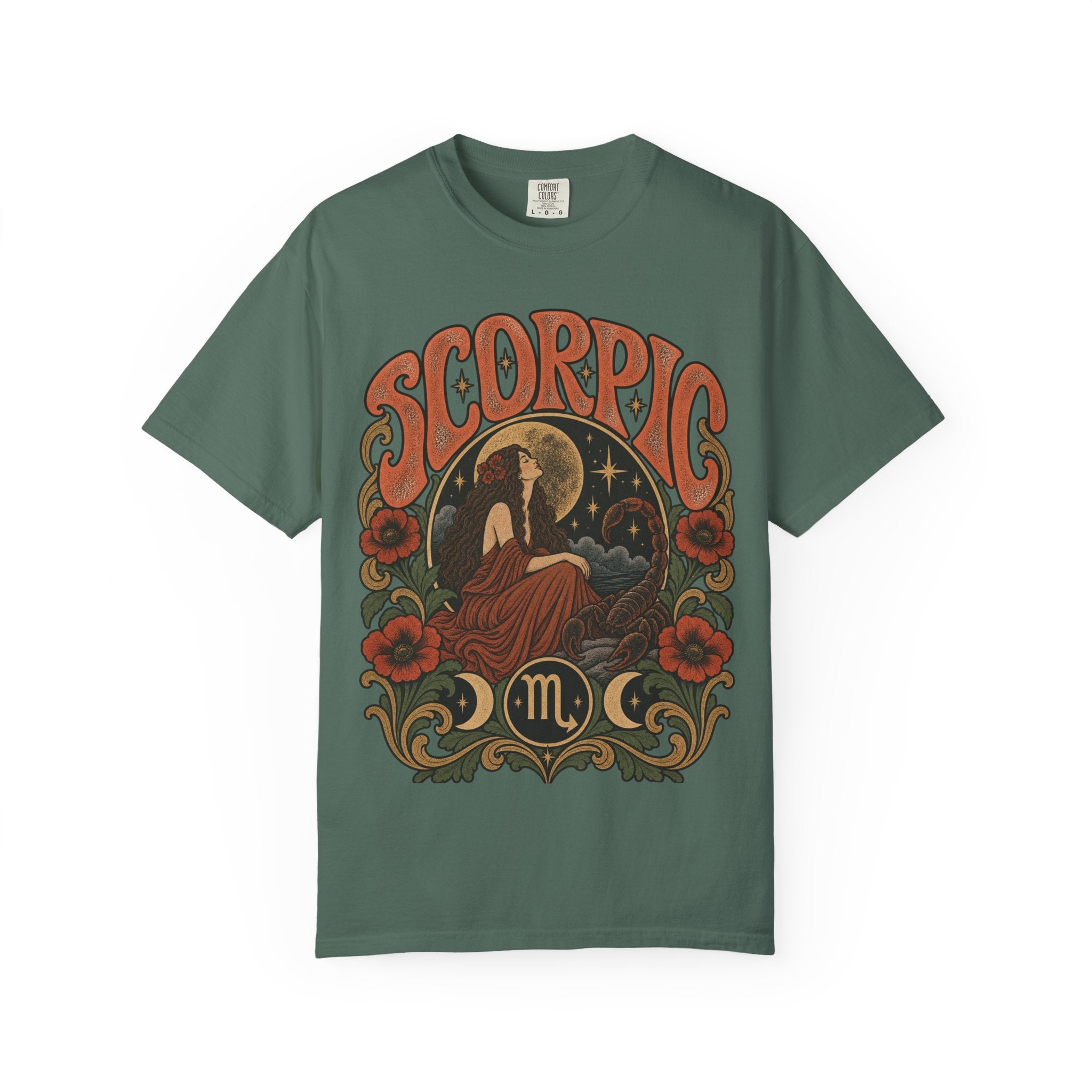 Scorpio Zodiac Tee — Vintage Astrology Graphic T-Shirt