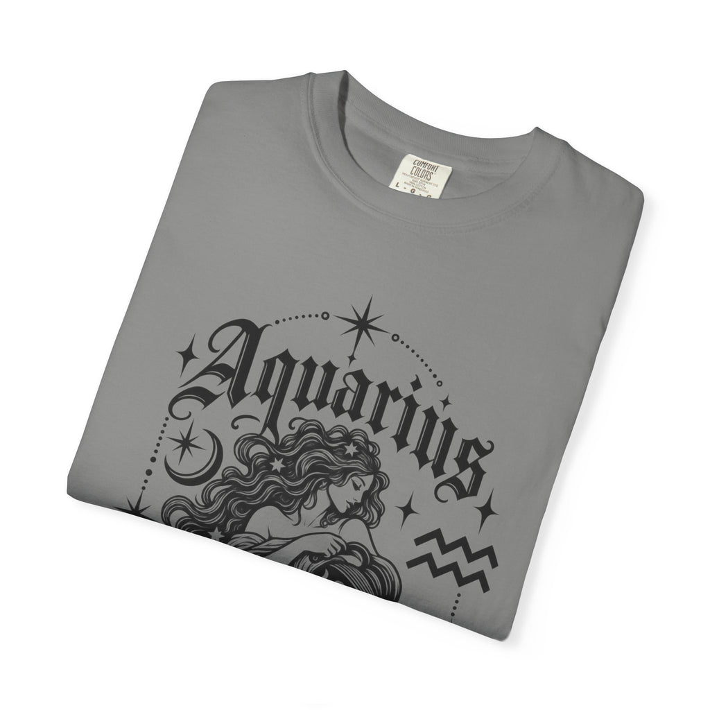 Aquarius Zodiac T-Shirt — Water Bearer Astrology Tee
