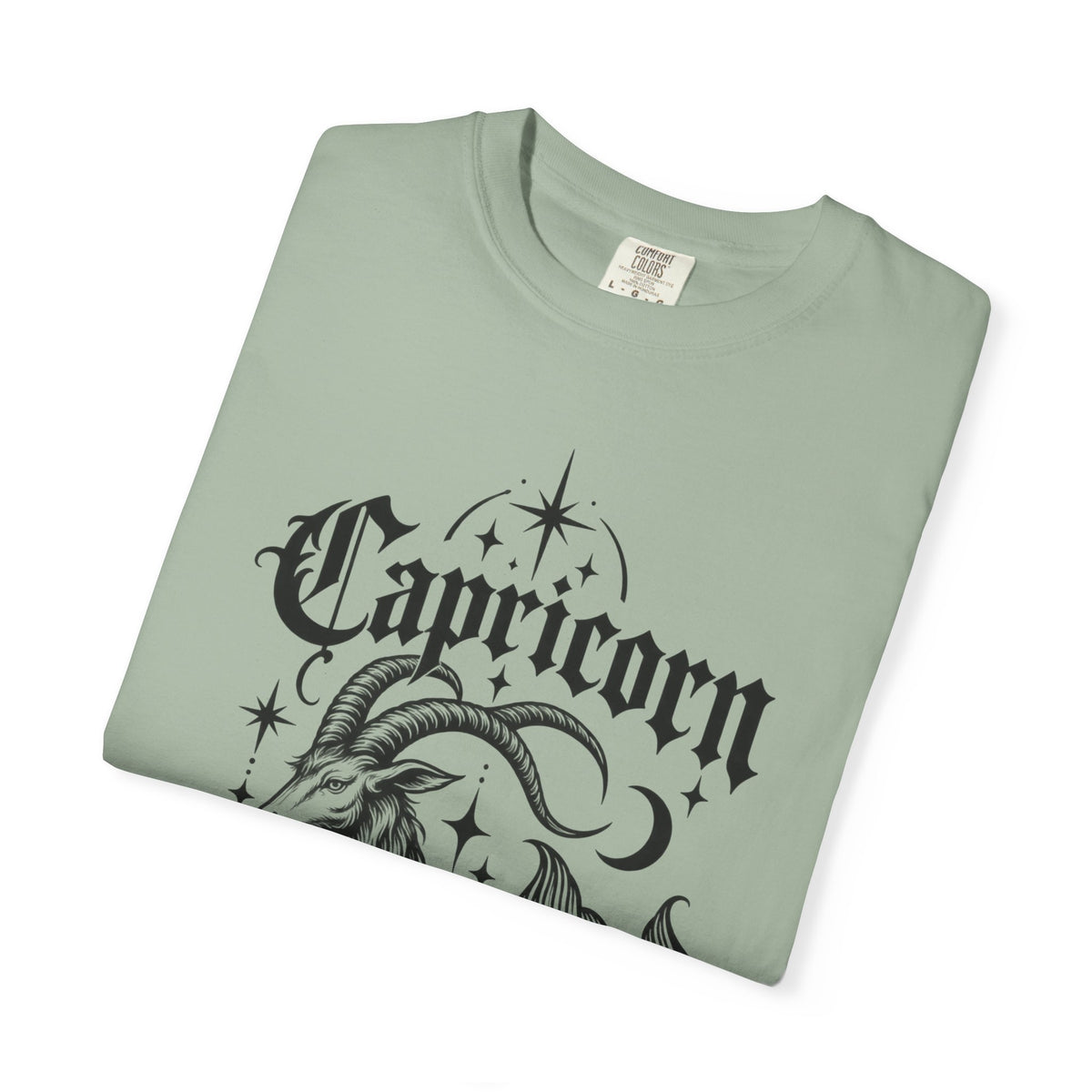 Capricorn Zodiac T-Shirt — Mystical Goat-Fish Astrology Tee