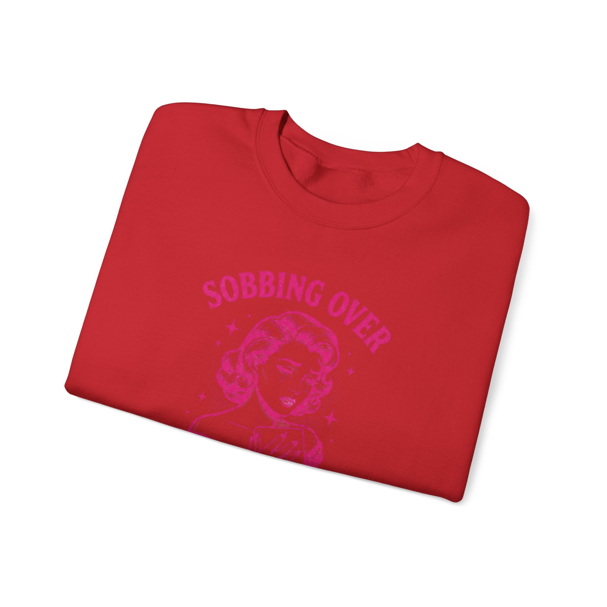 Sobbing Over Fictional Men Sweatshirt | BookTok Romance Club