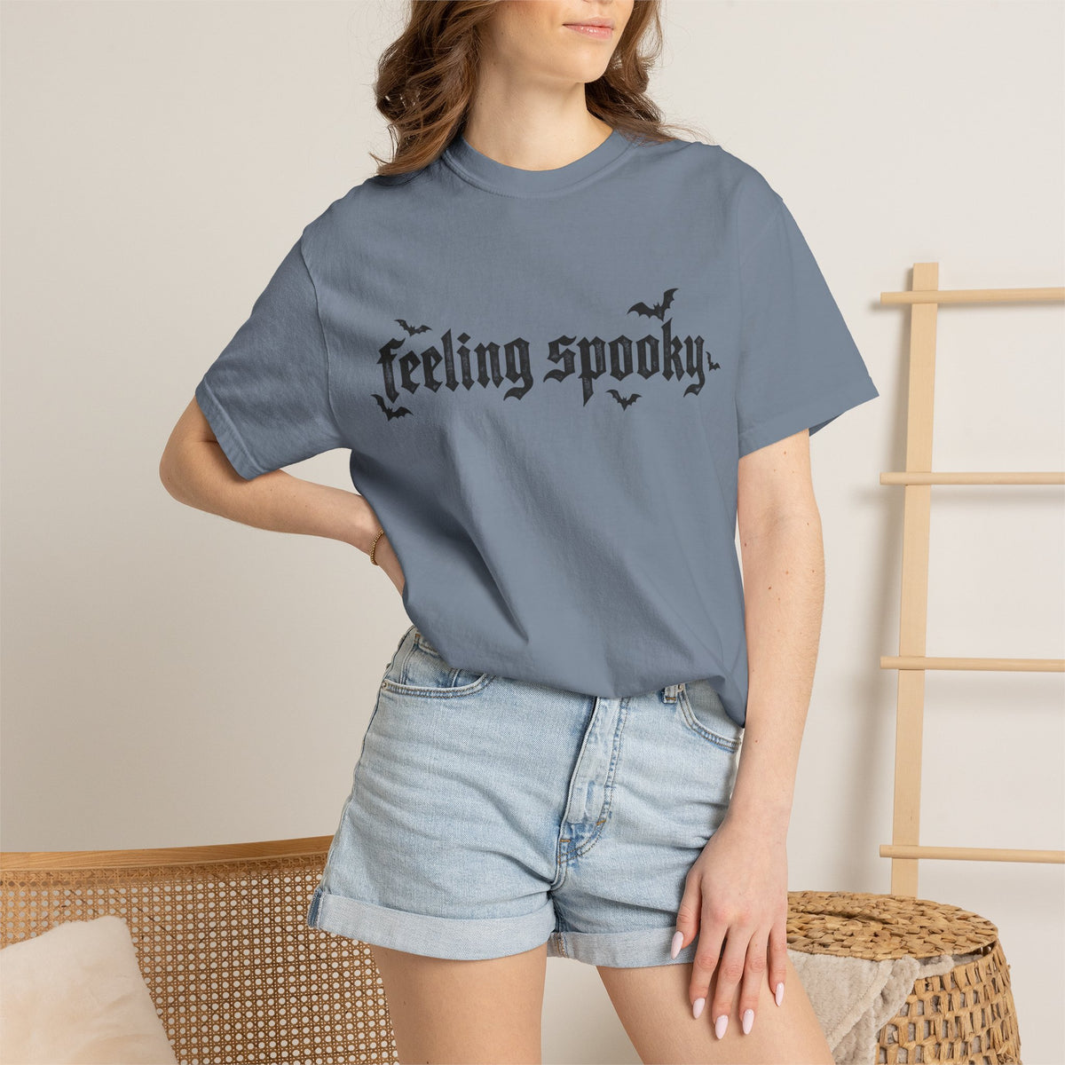 Feeling Spooky T-Shirt — Gothic Halloween Graphic Tee