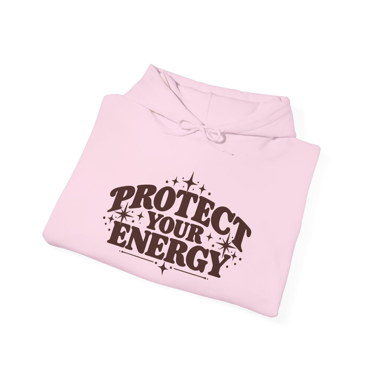Protect Your Energy Hoodie — Positive Vibes Graphic Pullover