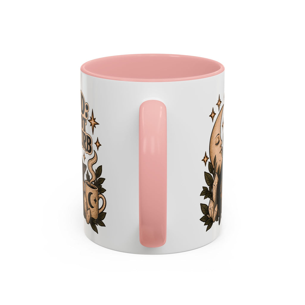 Mood: Do Not Disturb Mug — Sleepy Cat & Moon Ceramic Coffee Mug