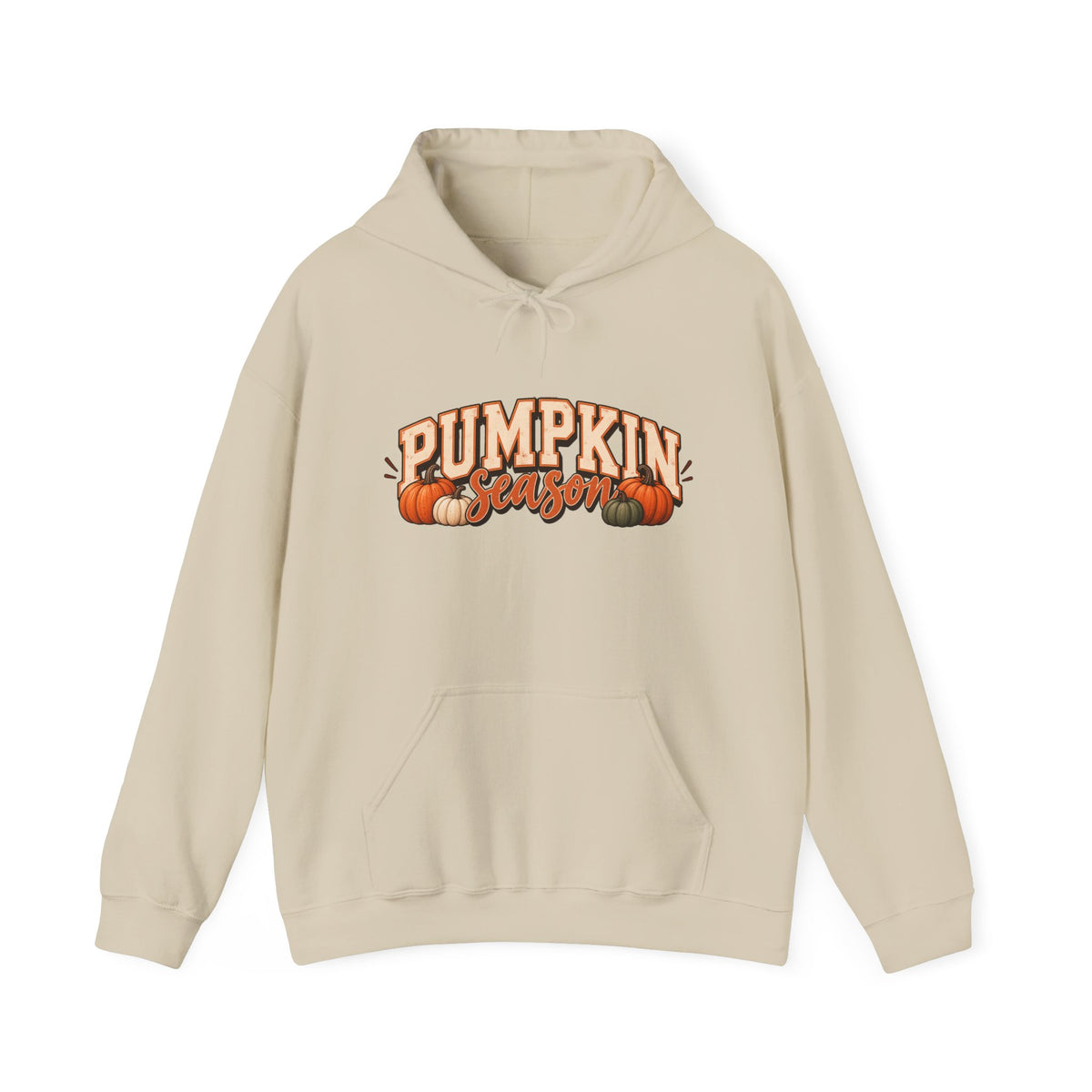 Pumpkin Season Hoodie — Autumn Pumpkin Graphic Sweatshirt