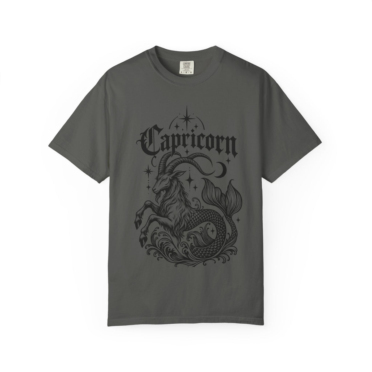 Capricorn Sea Goat Zodiac Tee — Astrology Graphic T-Shirt