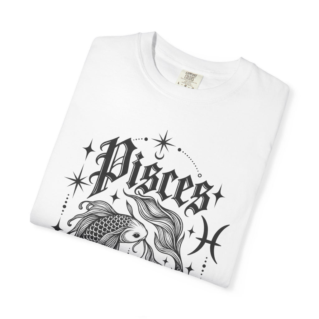 Pisces Zodiac T-Shirt — Vintage Fish Astrology Tee