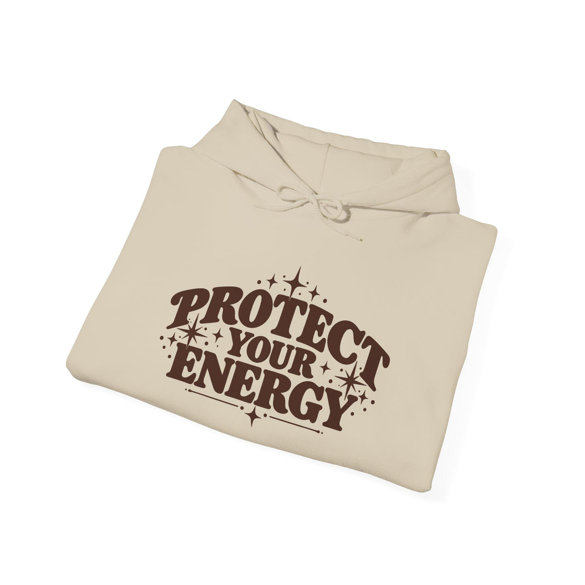 Protect Your Energy Hoodie — Positive Vibes Graphic Pullover