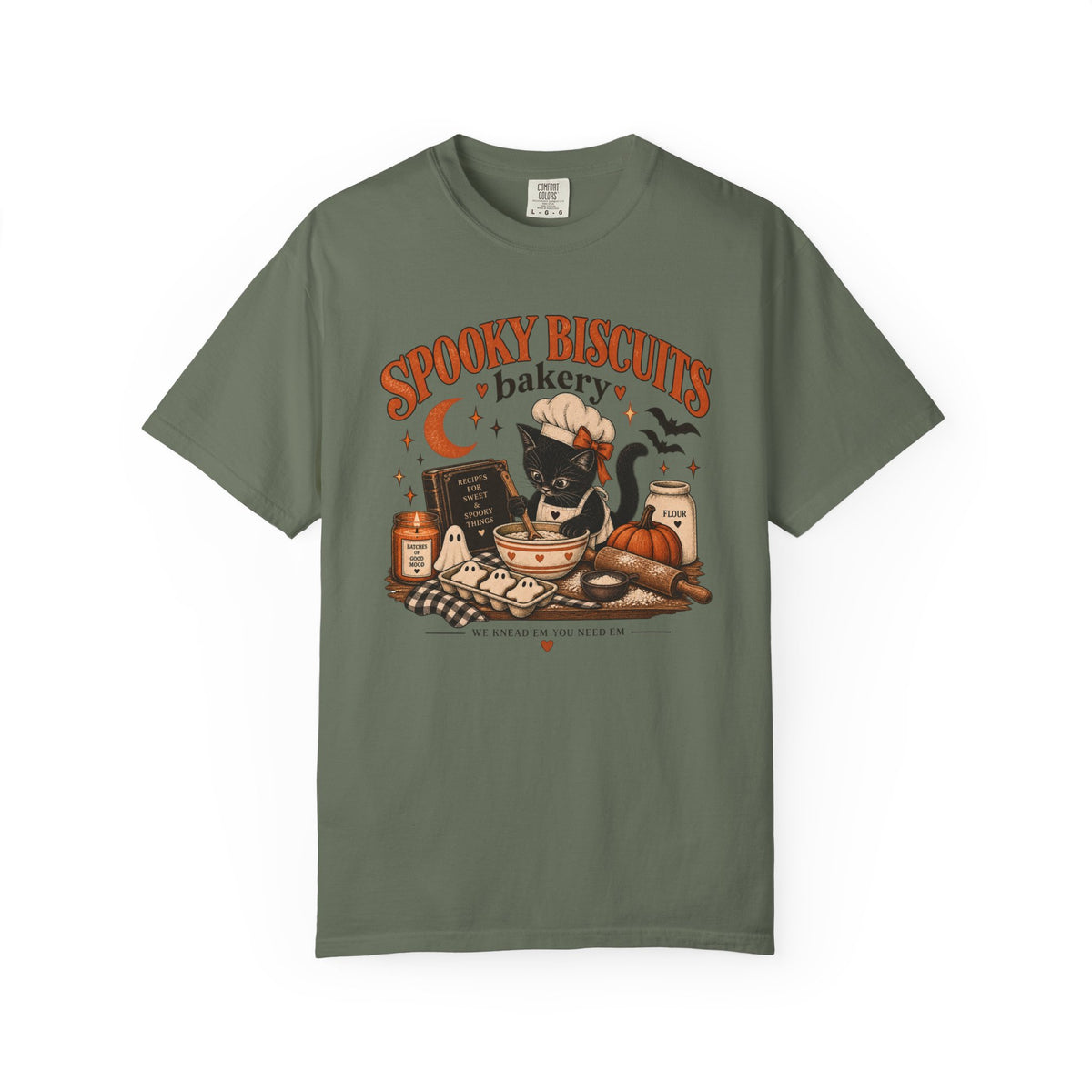 Spooky Biscuits Bakery T-Shirt