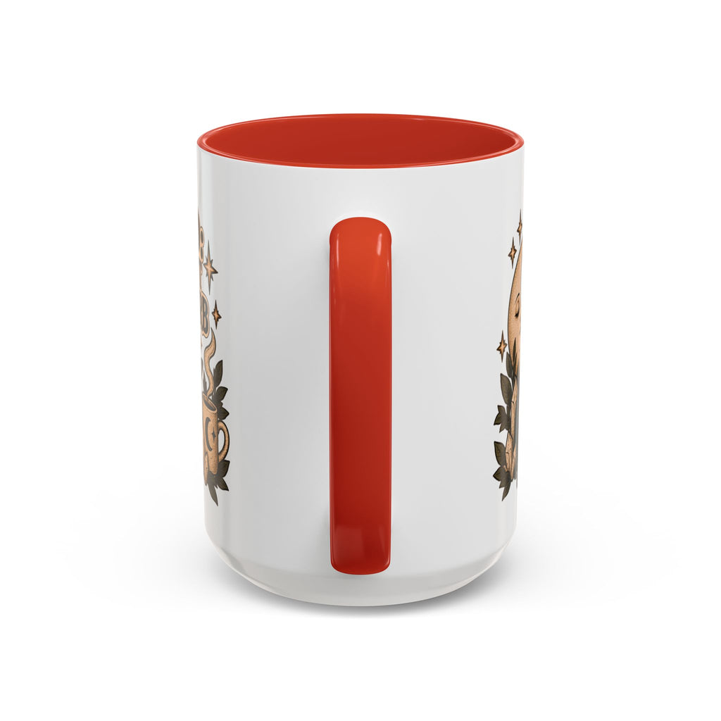 Mood: Do Not Disturb Mug — Sleepy Cat & Moon Ceramic Coffee Mug