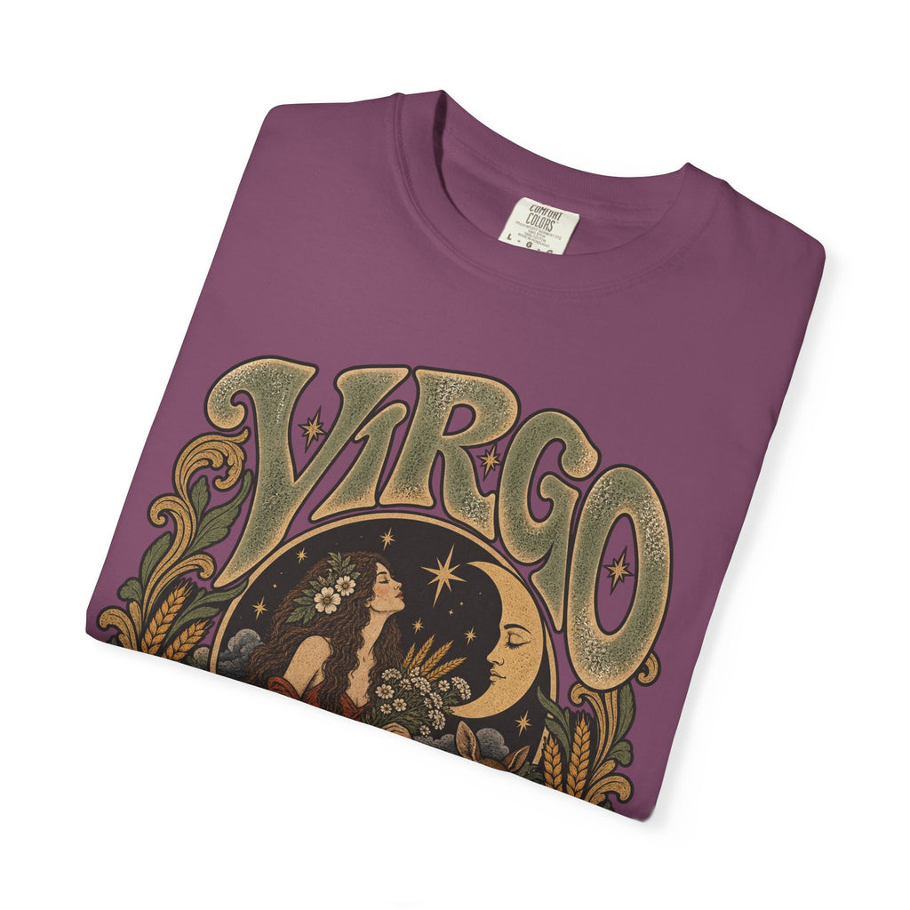 Virgo Zodiac T-Shirt — Vintage Astrology Graphic Tee