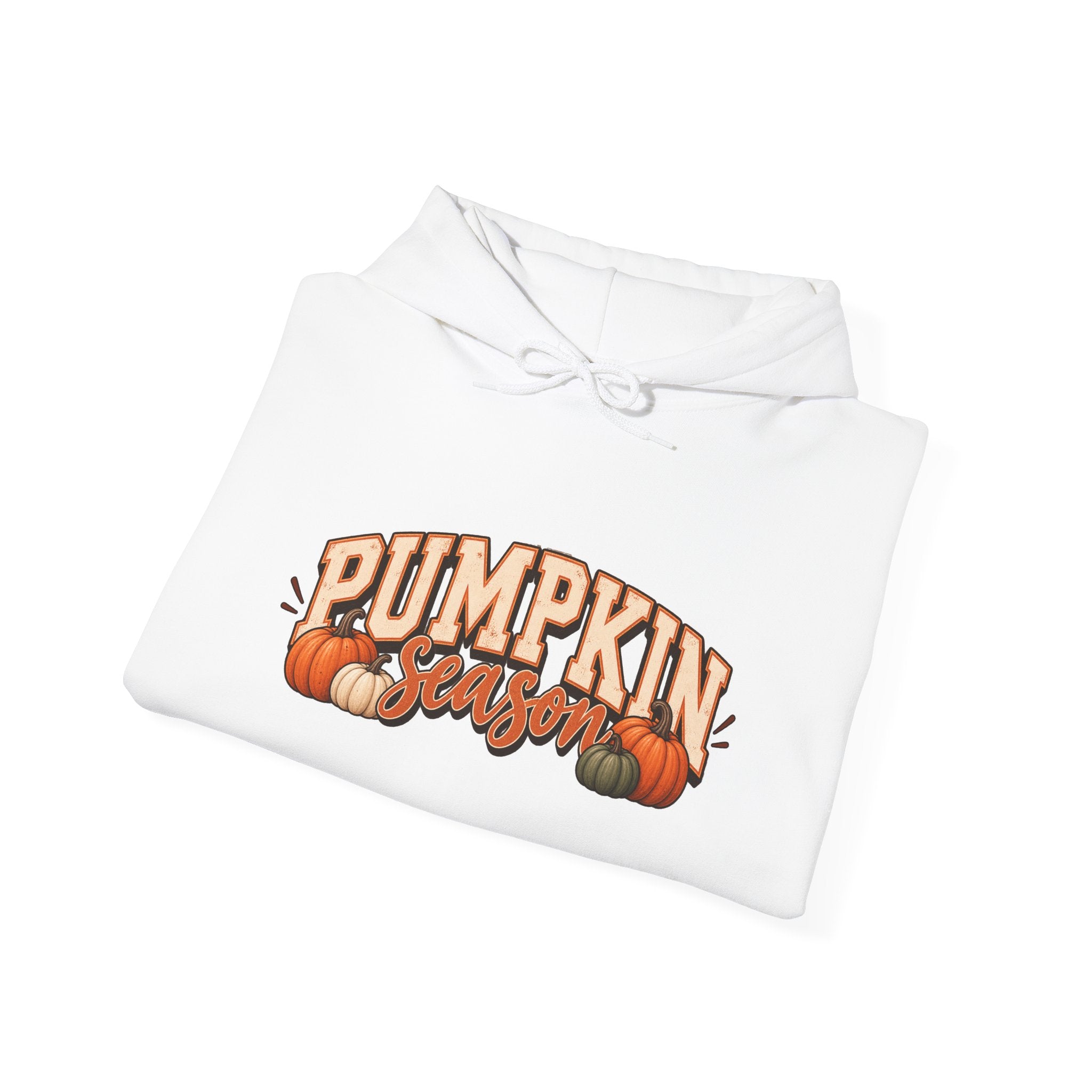 Pumpkin Season Hoodie — Autumn Pumpkin Graphic Sweatshirt