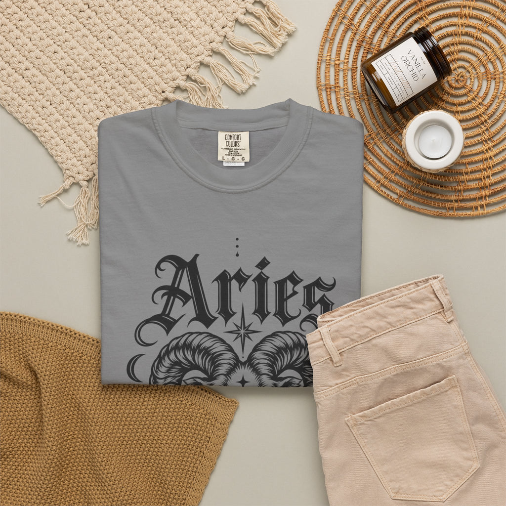 Aries Ram Astrology T-Shirt — Zodiac Graphic Tee