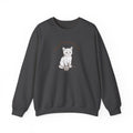 Rage Consumes Me kitten sweatshirt | vintage minimalist cat, ironic emotion