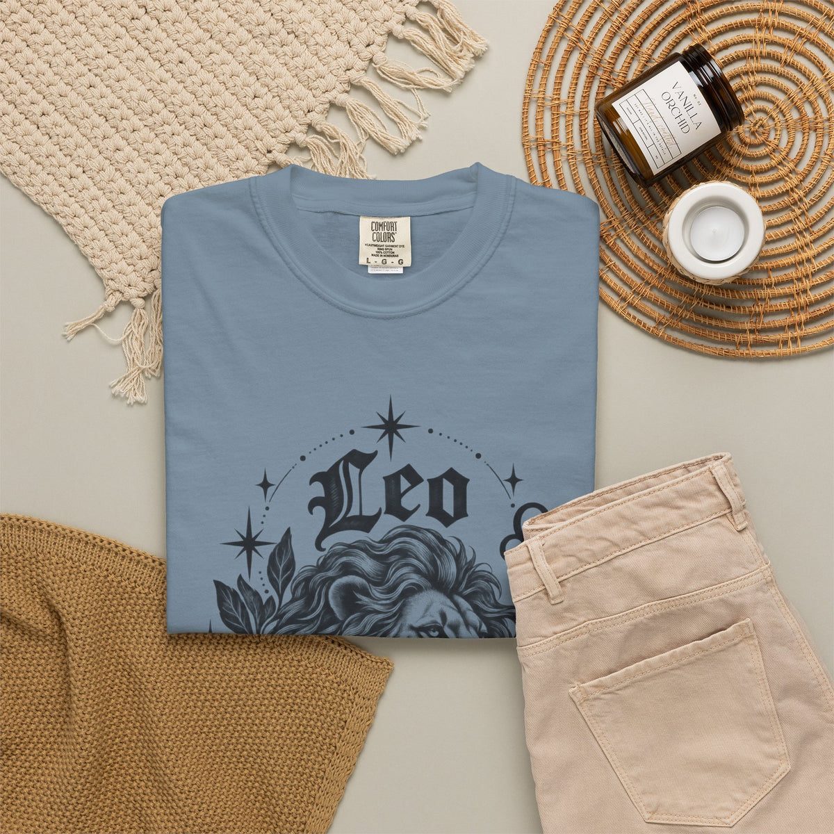 Leo Zodiac Lion T-Shirt — Astrology Horoscope Tee