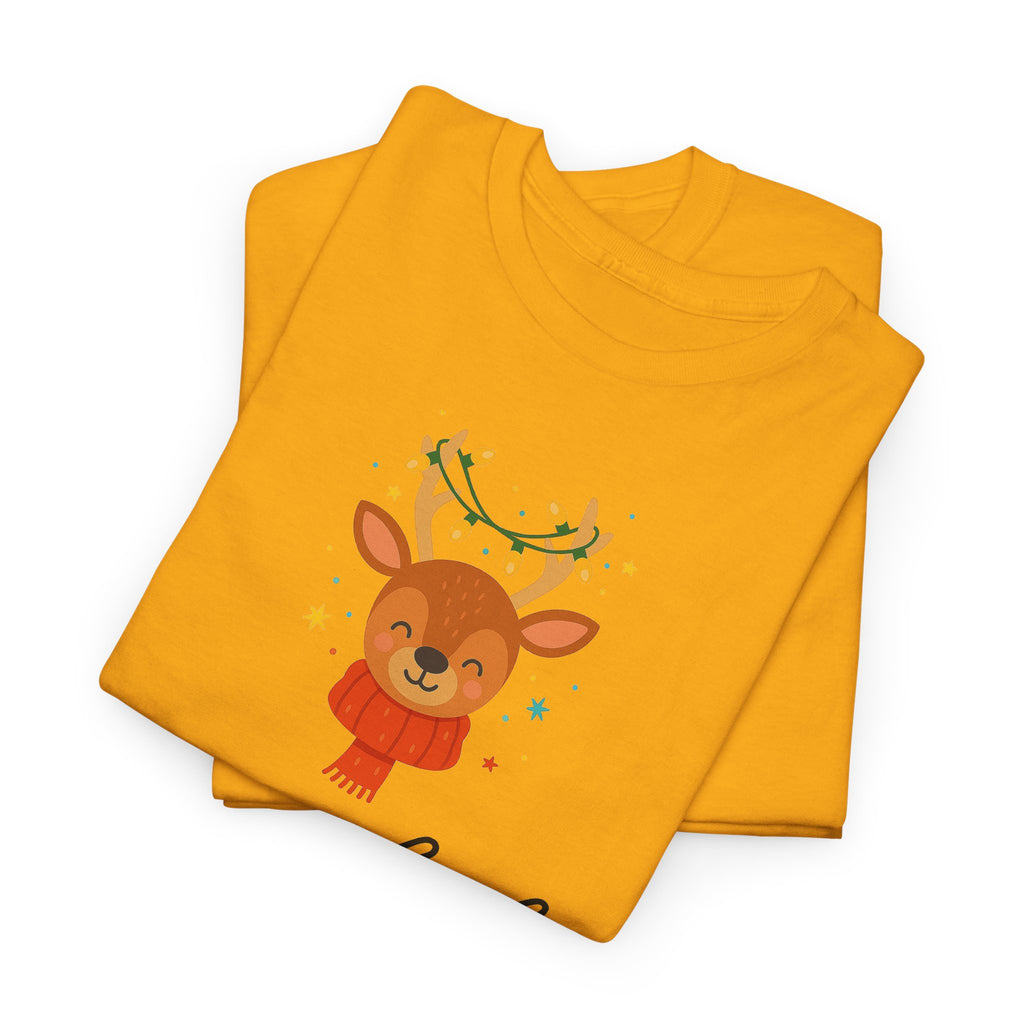 Joyful Reindeer Tee – Cute Holiday Christmas Shirt