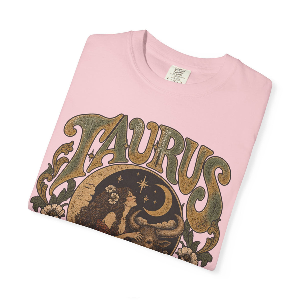 Taurus Zodiac T‑Shirt — Vintage Astrological Bull Graphic