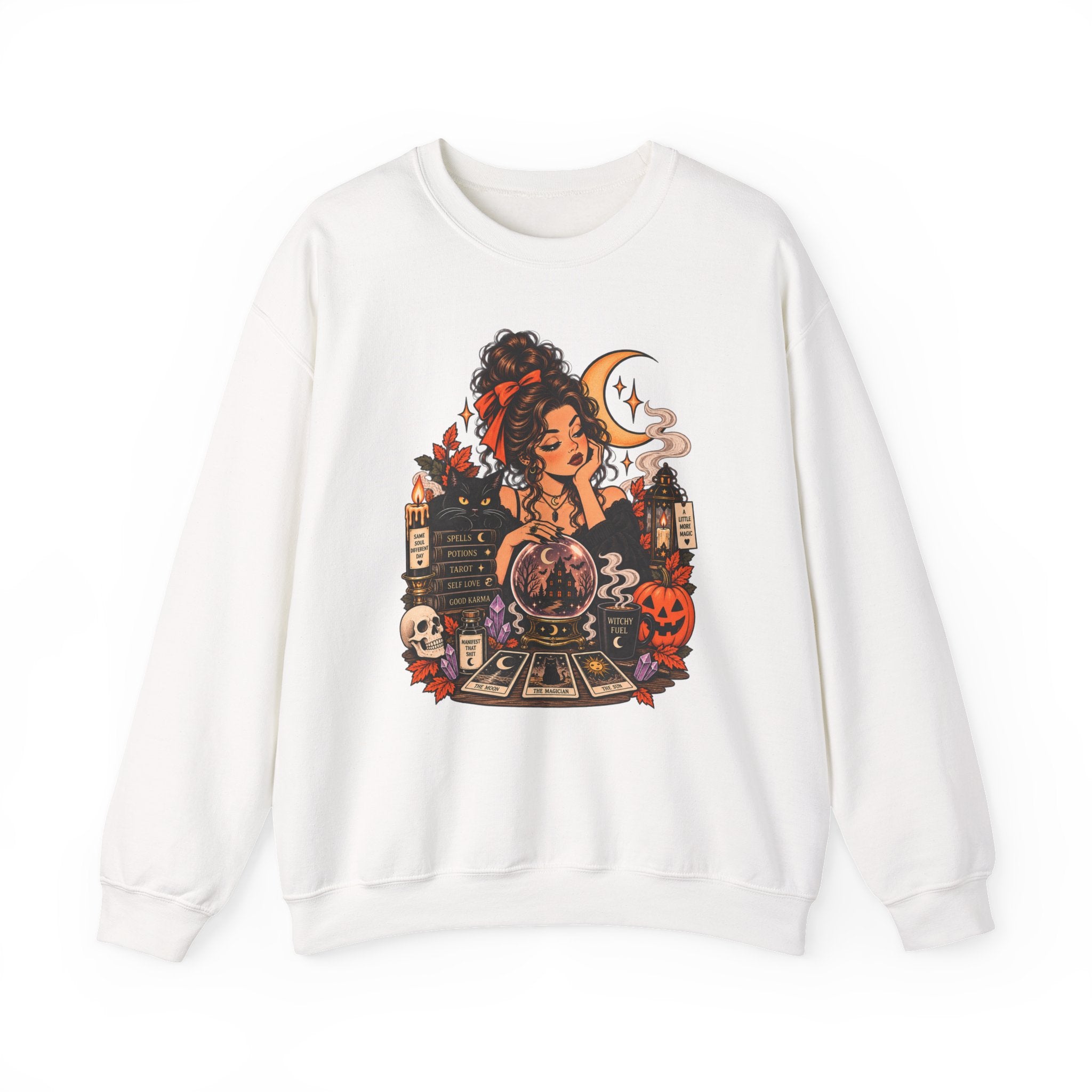 Tarot Card Halloween Sweatshirt