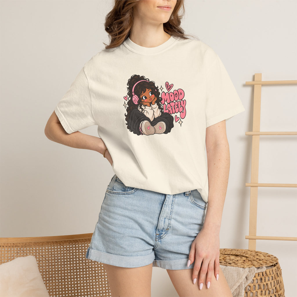 Mood T-Shirt — Cute Girl Graphic Tee
